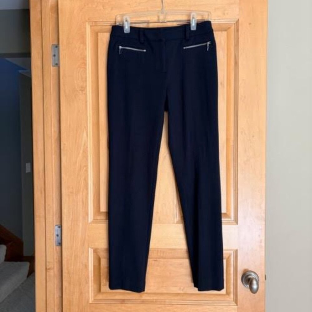 Jones New York Signature Navy Dress Blue Pants Size 6